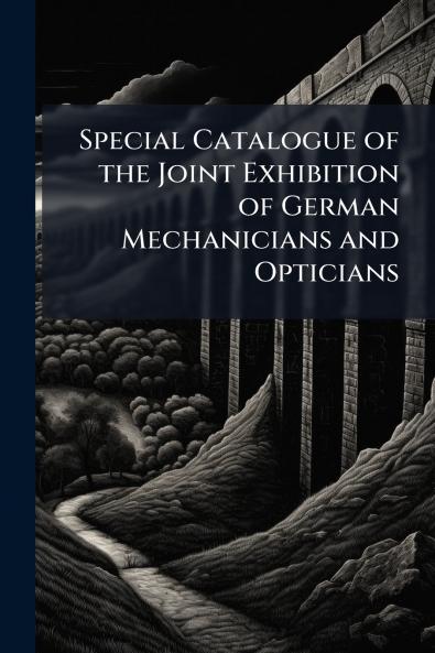 Special Catalogue of the Joint Exhibition of German Mechanicians and Opticians