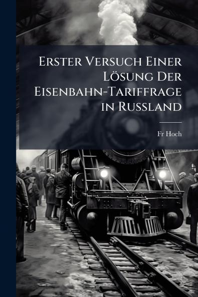 Erster Versuch Einer Lösung Der Eisenbahn-Tariffrage in Russland
