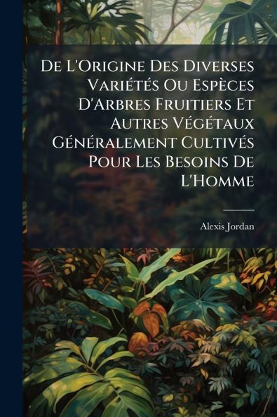 De L'Origine Des Diverses Variétés Ou Espèces D'Arbres Fruitiers Et Autres Végétaux Généralement Cultivés Pour Les Besoins De L'Homme