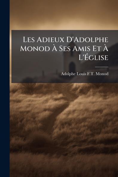Les Adieux D'Adolphe Monod À Ses Amis Et À L'Église