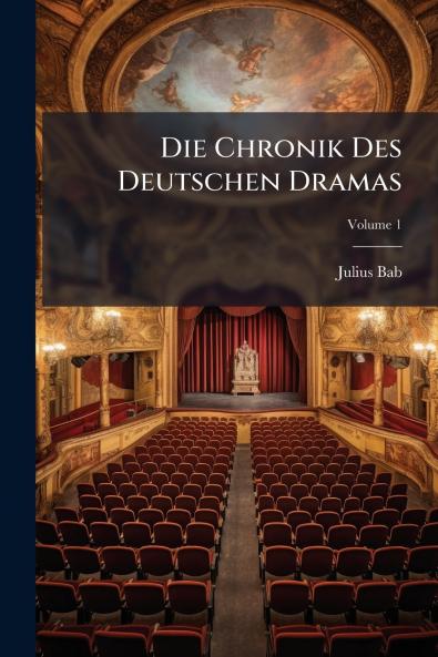 Die Chronik Des Deutschen Dramas; Volume 1