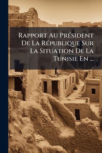 Rapport Au Président De La République Sur La Situation De La Tunisie En ...
