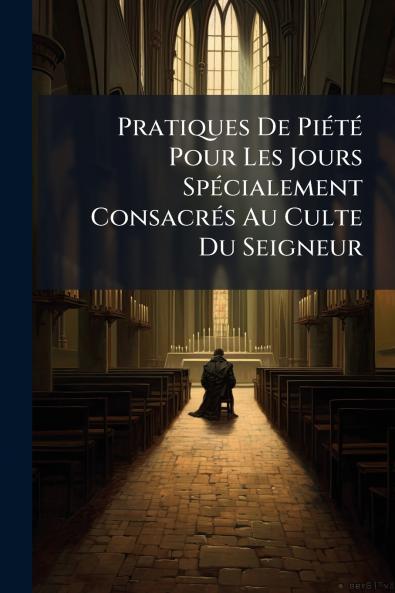 Pratiques De Piété Pour Les Jours Spécialement Consacrés Au Culte Du Seigneur