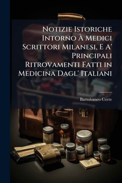 Notizie Istoriche Intorno À Medici Scrittori Milanesi E A' Principali Ritrovamenti Fatti in Medicina Dagl' Italiani