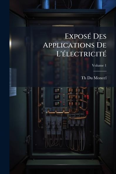 Exposé Des Applications De L'électricité; Volume 1