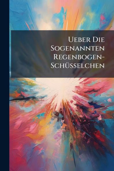 Ueber Die Sogenannten Regenbogen-Schüsselchen