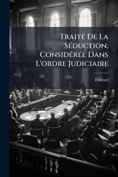 Traité De La Séduction Considérée Dans L'ordre Judiciaire