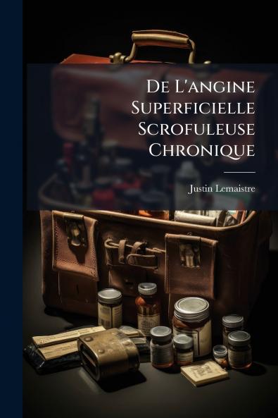 De L'angine Superficielle Scrofuleuse Chronique