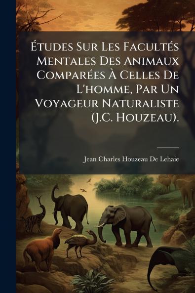 Études Sur Les Facultés Mentales Des Animaux Comparées À Celles De L'homme Par Un Voyageur Naturaliste (J.C. Houzeau).
