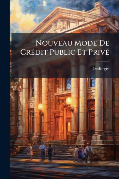 Nouveau Mode De Crédit Public Et Privé