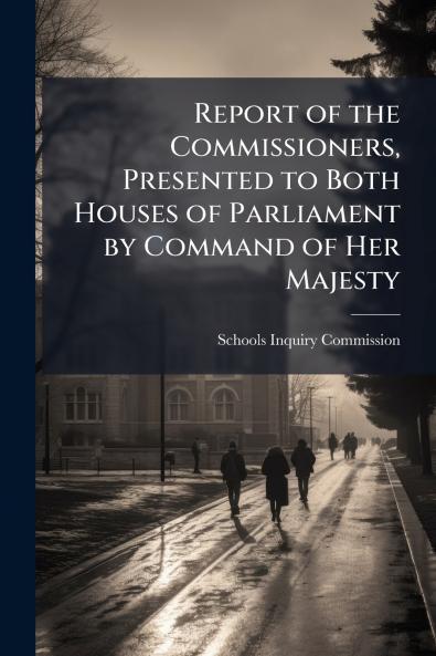 Report of the Commissioners Presented to Both Houses of Parliament by Command of Her Majesty