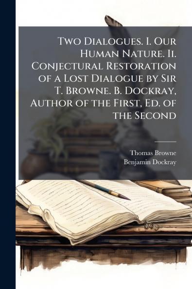 Two Dialogues. I. Our Human Nature. Ii. Conjectural Restoration of a Lost Dialogue by Sir T. Browne. B. Dockray Author of the First Ed. of the Second