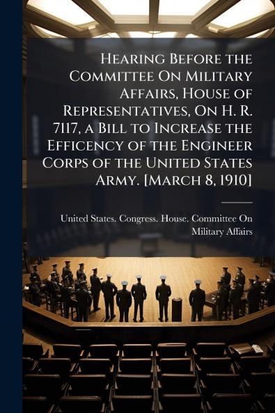 Hearing Before the Committee On Military Affairs House of Representatives On H. R. 7117 a Bill to Increase the Efficency of the Engineer Corps of the United States Army. [March 8 1910]