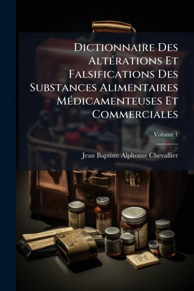 Dictionnaire Des Altérations Et Falsifications Des Substances Alimentaires Médicamenteuses Et Commerciales