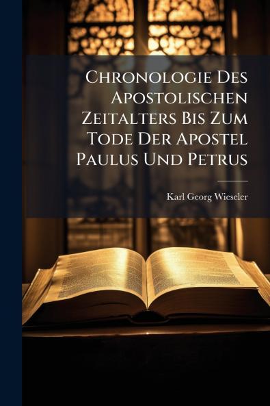Chronologie Des Apostolischen Zeitalters Bis Zum Tode Der Apostel Paulus Und Petrus