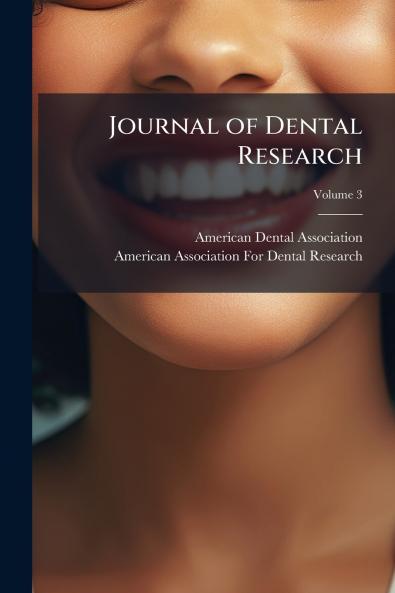 Journal of Dental Research; Volume 3