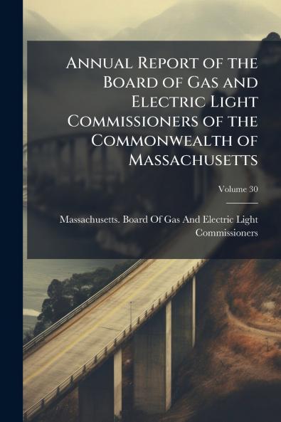 Annual Report of the Board of Gas and Electric Light Commissioners of the Commonwealth of Massachusetts; Volume 30