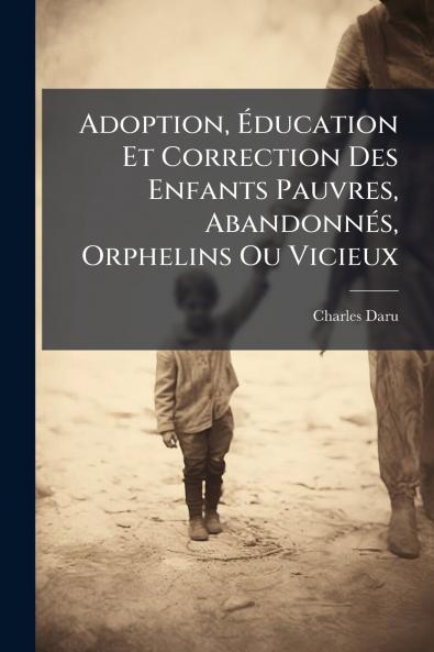 Adoption Éducation Et Correction Des Enfants Pauvres Abandonnés Orphelins Ou Vicieux