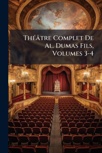 Théâtre Complet De Al. Dumas Fils Volumes 3-4