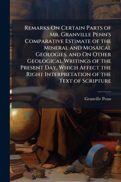 Remarks On Certain Parts of Mr. Granville Penn's Comparative Estimate of the Mineral and Mosaical Geologies and On Other Geological Writings of the Present Day Which Affect the Right Interpretation of the Text of Scripture