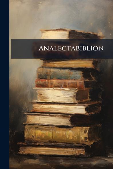 Analectabiblion