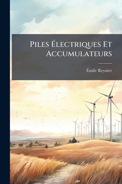 Piles Électriques Et Accumulateurs
