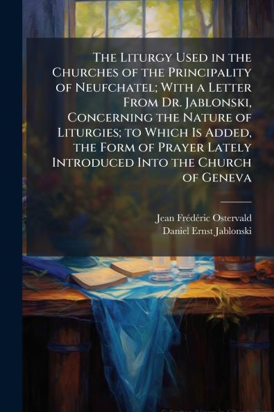 The Liturgy Used in the Churches of the Principality of Neufchatel; With a Letter From Dr. Jablonski Concerning the Nature of Liturgies; to Which Is Added the Form of Prayer Lately Introduced Into the Church of Geneva
