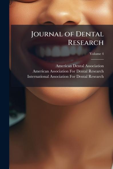 Journal of Dental Research; Volume 4