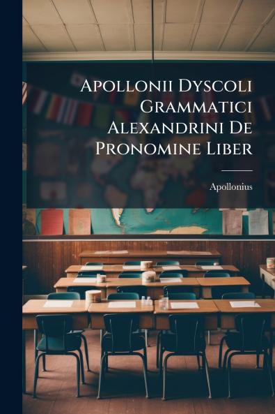 Apollonii Dyscoli Grammatici Alexandrini De Pronomine Liber