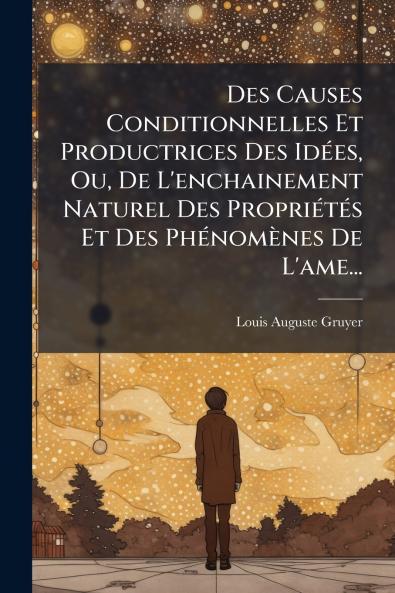 Des Causes Conditionnelles Et Productrices Des Idées Ou De L'enchainement Naturel Des Propriétés Et Des Phénomènes De L'ame...