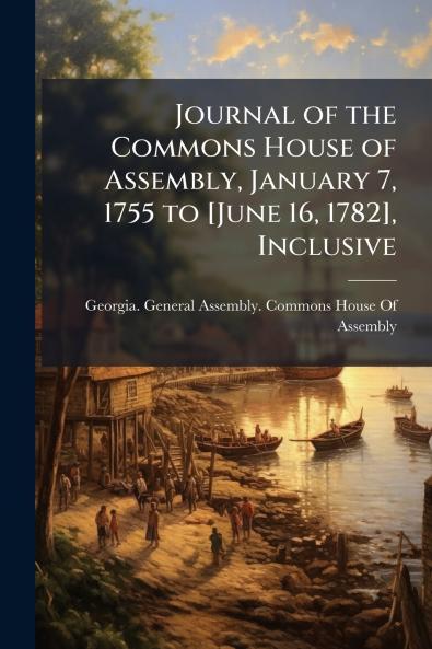 Journal of the Commons House of Assembly January 7 1755 to [June 16 1782] Inclusive