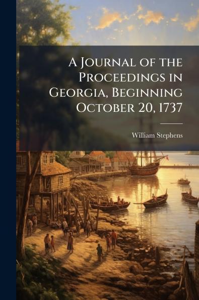 A Journal of the Proceedings in Georgia Beginning October 20 1737