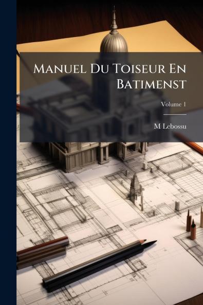 Manuel Du Toiseur En Batimenst; Volume 1