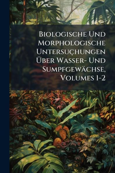 Biologische Und Morphologische Untersuçhungen Über Wasser- Und Sumpfgewächse Volumes 1-2
