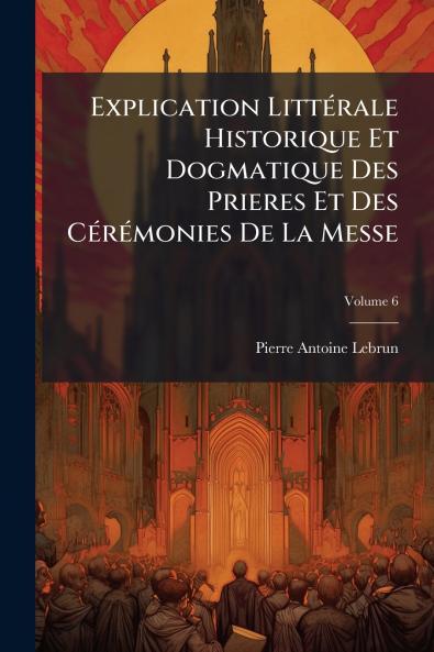 Explication Littérale Historique Et Dogmatique Des Prieres Et Des Cérémonies De La Messe; Volume 6