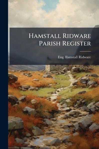Hamstall Ridware Parish Register