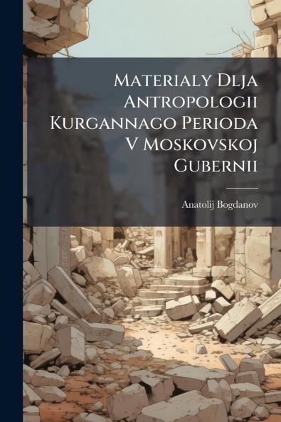 Materialy Dlja Antropologii Kurgannago Perioda V Moskovskoj Gubernii