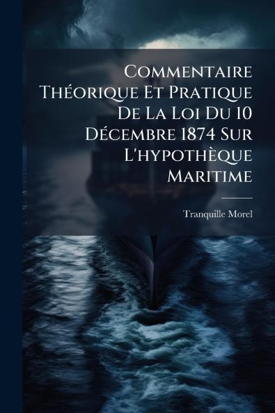 Commentaire Théorique Et Pratique De La Loi Du 10 Décembre 1874 Sur L'hypothèque Maritime