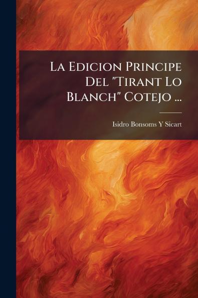 La Edicion Principe Del Tirant Lo Blanch Cotejo ...