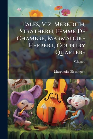 Tales Viz. Meredith Strathern Femme De Chambre Marmaduke Herbert Country Quarters; Volume 4