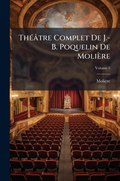 Théâtre Complet De J.-B. Poquelin De Molière; Volume 8