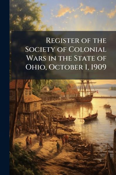 Register of the Society of Colonial Wars in the State of Ohio October 1 1909