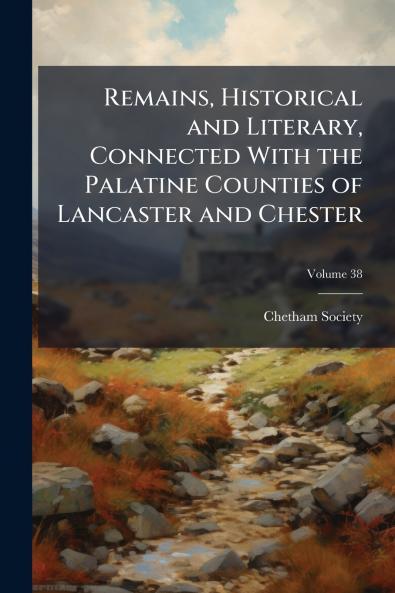 Remains Historical and Literary Connected With the Palatine Counties of Lancaster and Chester; Volume 38