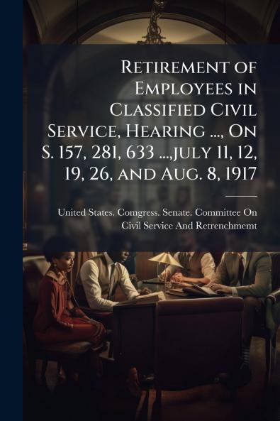 Retirement of Employees in Classified Civil Service Hearing ... On S. 157 281 633 ...july 11 12 19 26 and Aug. 8 1917