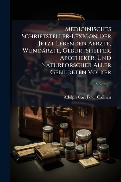 Medicinisches Schriftsteller-Lexicon Der Jetzt Lebenden Aerzte Wundärzte Geburtshelfer Apotheker Und Naturforscher Aller Gebildeten Völker; Volume 1
