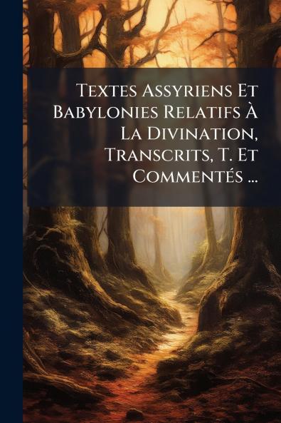Textes Assyriens Et Babylonies Relatifs À La Divination Transcrits T. Et Commentés ...