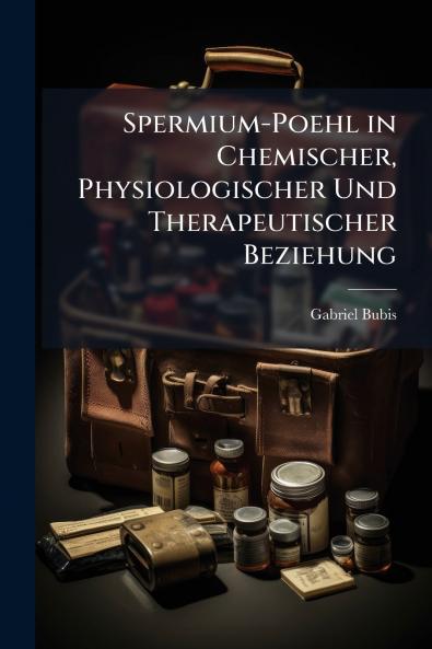 Spermium-Poehl in Chemischer Physiologischer Und Therapeutischer Beziehung