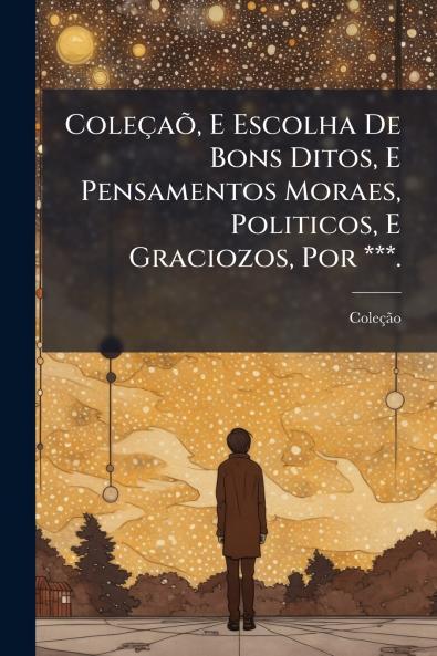 Coleçaõ E Escolha De Bons Ditos E Pensamentos Moraes Politicos E Graciozos Por ***.
