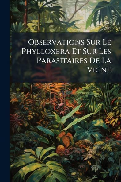 Observations Sur Le Phylloxera Et Sur Les Parasitaires De La Vigne