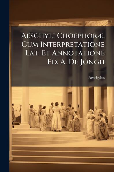 Aeschyli Choephoræ Cum Interpretatione Lat. Et Annotatione Ed. A. De Jongh